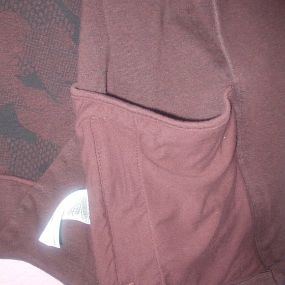 Adidas Stella McCartney Jacket Asymmetrical Burgundy Plum Heartracer Cross-fit - Picture 8 of 16